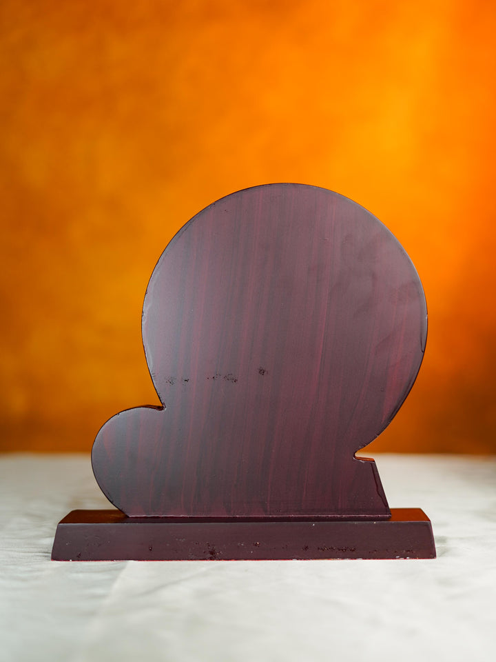 Wooden Trophy with Stand - 10 inch - BCG0223