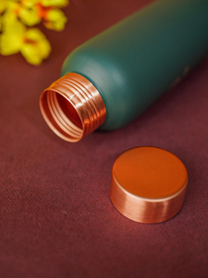 Copper Bottle 750ML - Green - BCG0227