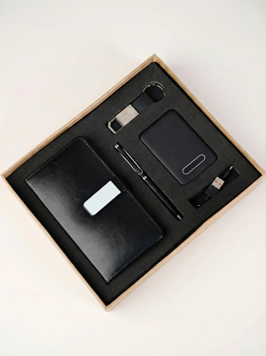 Corporate Kit - Diary, Powerbank, Pen, Keychain, and USB - BCG0225