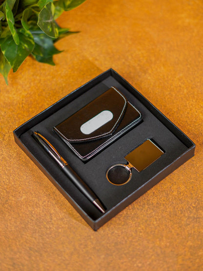 Corporate Gift - Card Holder with Pen & Keychain - BCG0148
