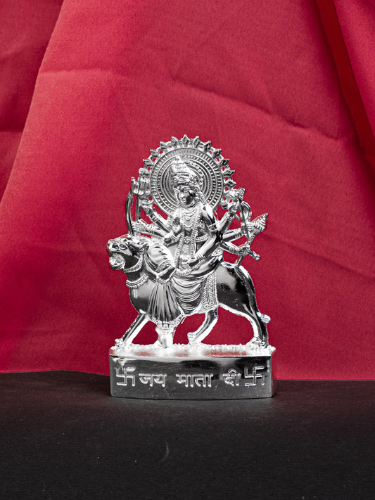 Zinc Alloy Durga Murti - Silver - WBG1514-2