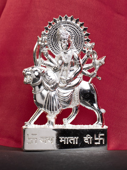 Zinc Alloy Durga Murti - Silver - WBG1514-2