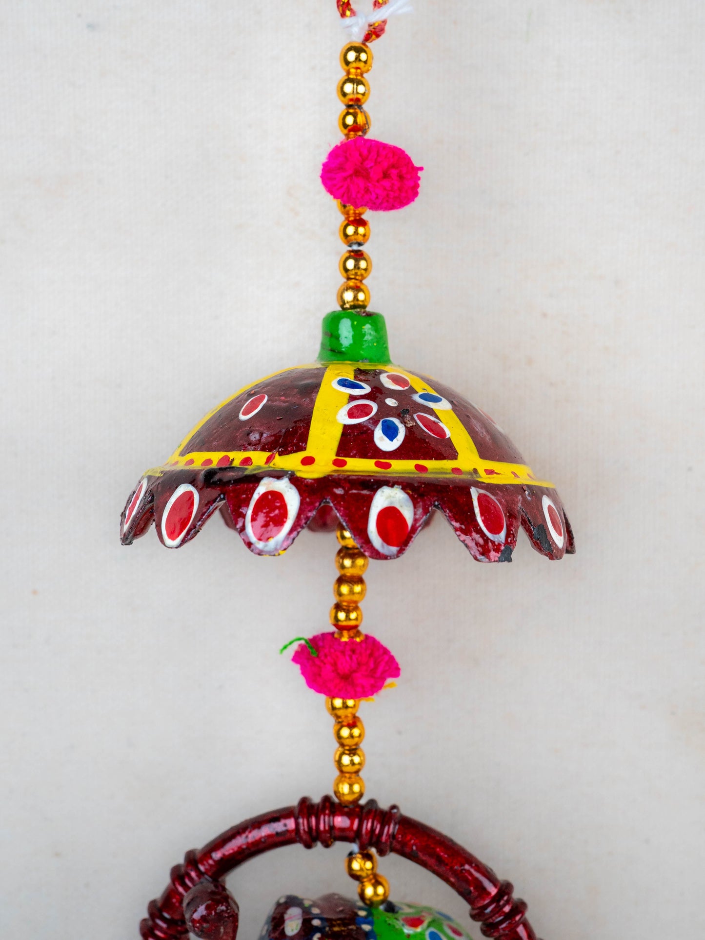 Elephant Thoran with Bells - Set of 2 - WBG1588