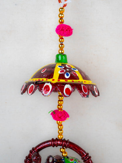 Elephant Thoran with Bells - Set of 2 - WBG1588