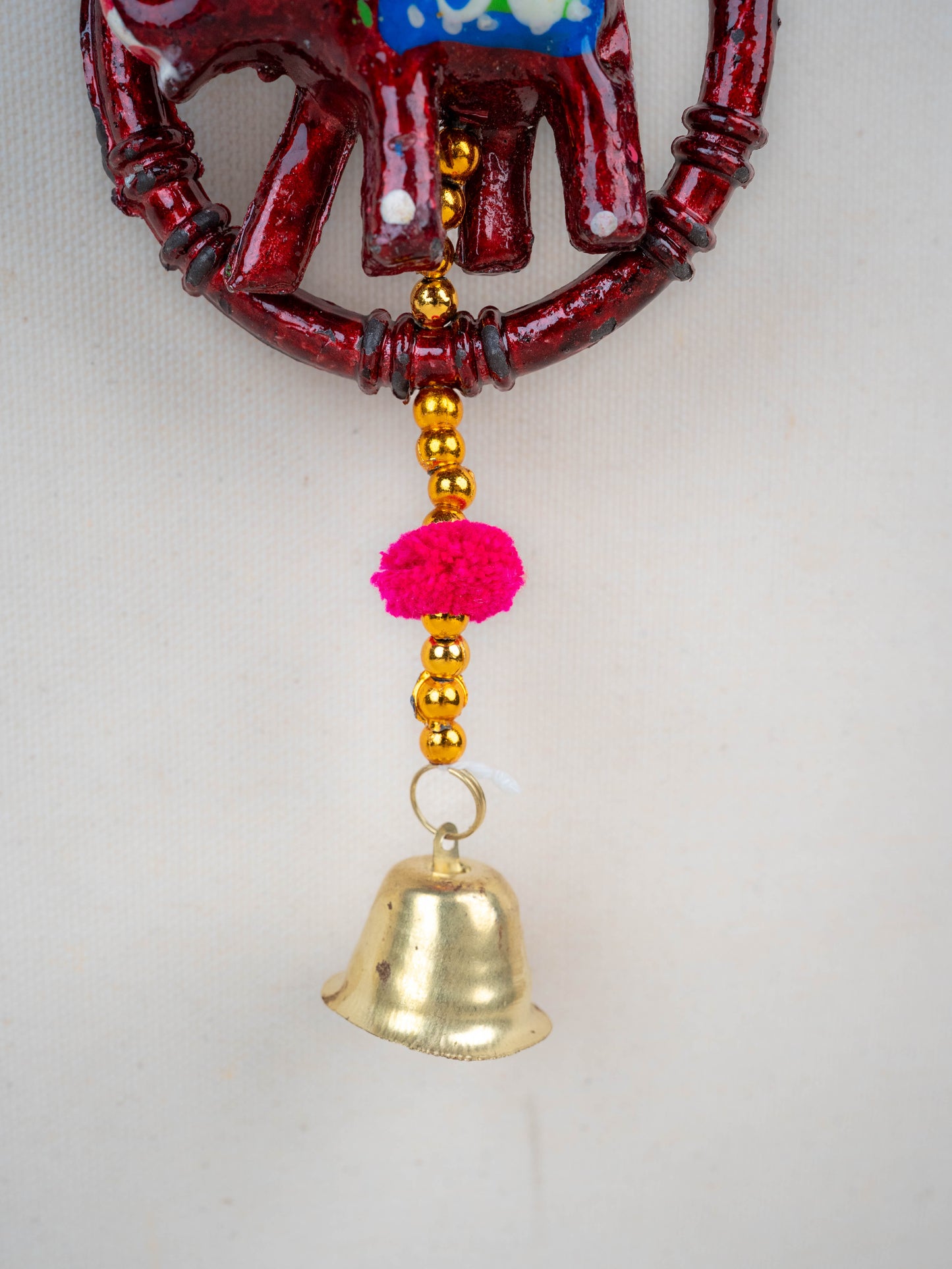 Elephant Thoran with Bells - Set of 2 - WBG1588