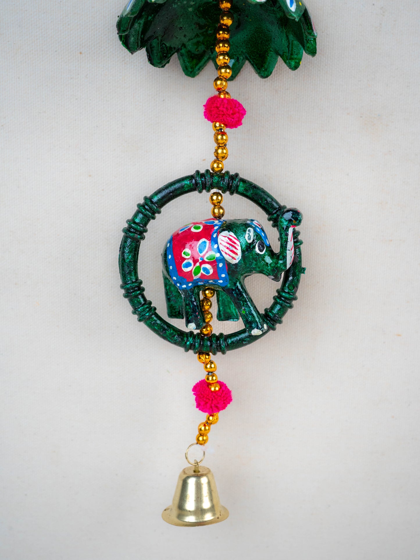 Elephant Thoran with Bells - Set of 2 - WBG1588
