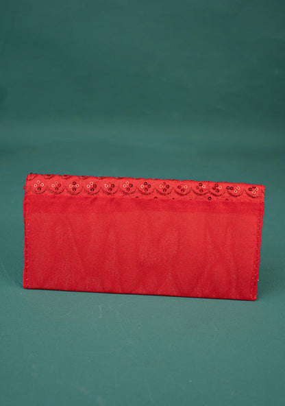 Designer Raw Silk Purse - WBG1628