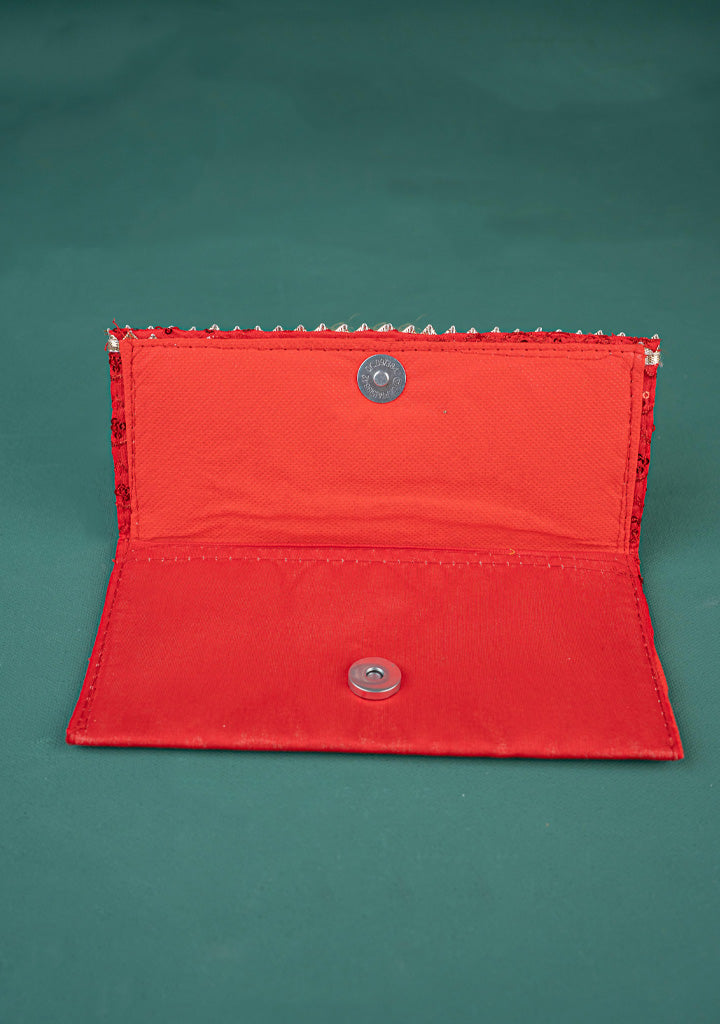 Designer Raw Silk Purse - WBG1628