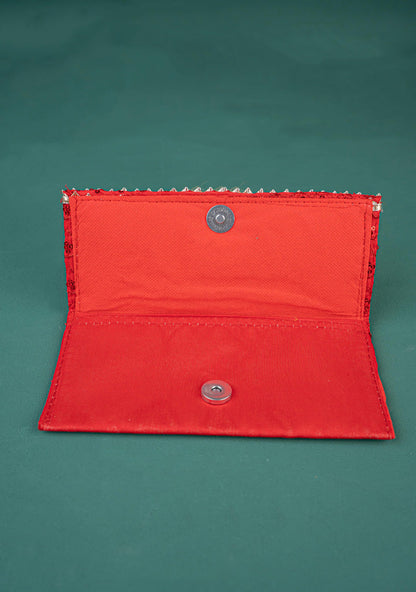 Designer Raw Silk Purse - WBG1628
