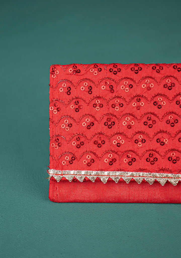 Designer Raw Silk Purse - WBG1628
