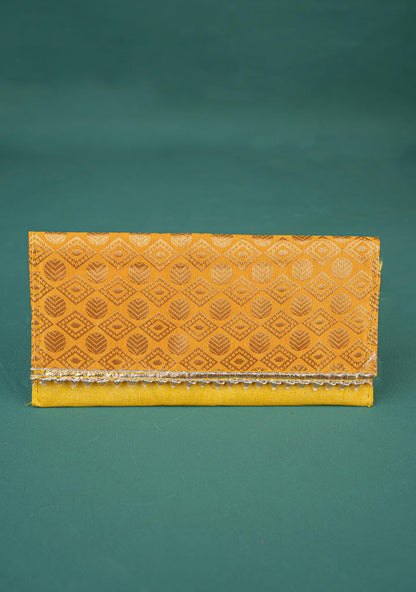 Designer Raw Silk Purse - WBG1628