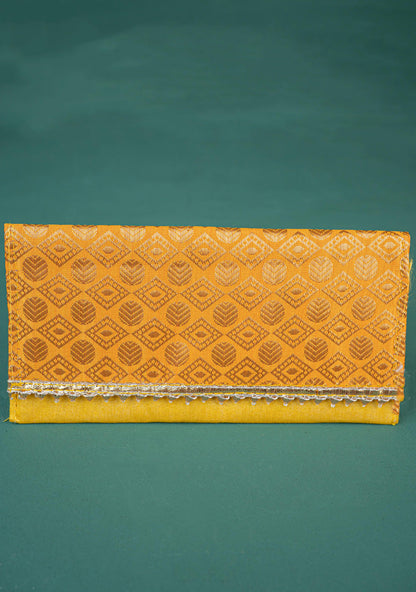 Designer Raw Silk Purse - WBG1628