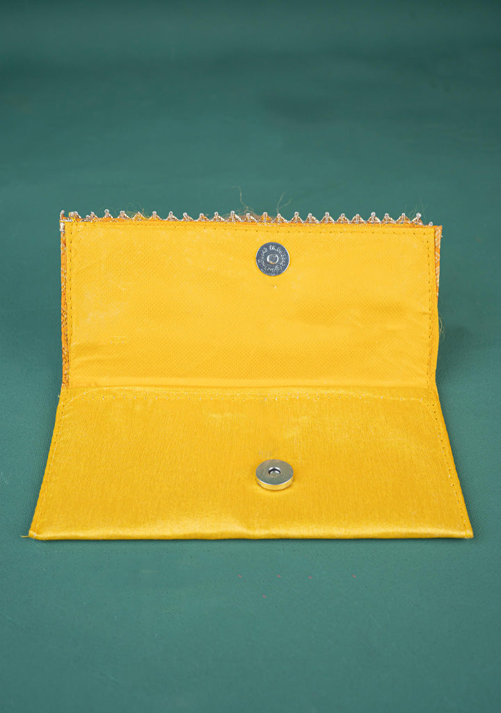 Designer Raw Silk Purse - WBG1628