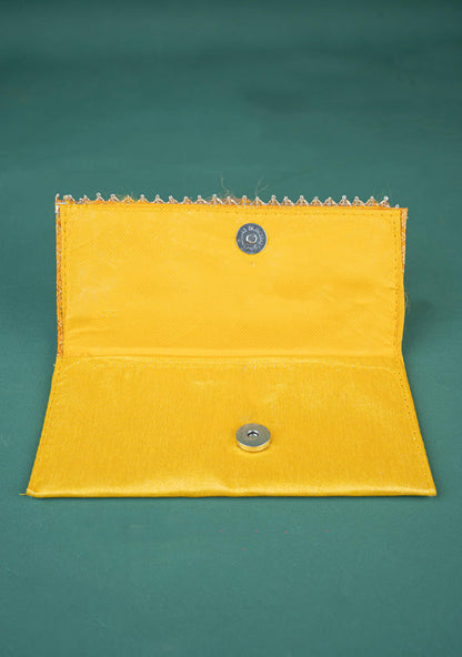 Designer Raw Silk Purse - WBG1628