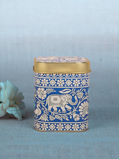 Printed Tin Box - Kalamkari Design - WBG1701-4