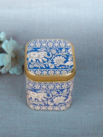 Printed Tin Box - Kalamkari Design - WBG1701-4