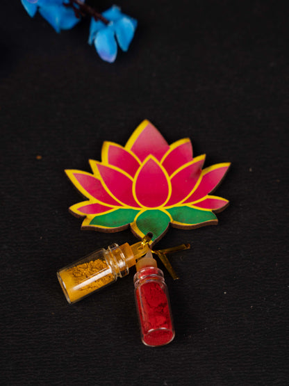 Lotus Haldi Kumkum Set - WBG1713