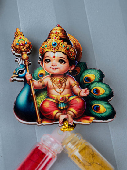 Murugan Haldi Kumkum Set - WBG1722