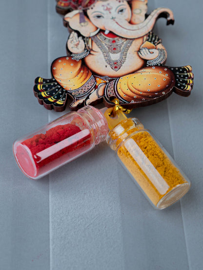 Ganesha Haldi Kumkum Set - WBG1740