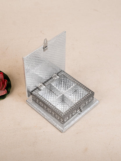 Customized - Meenakari Dry Fruit Box - 6x6 inch - Baby Shower - WBG1781