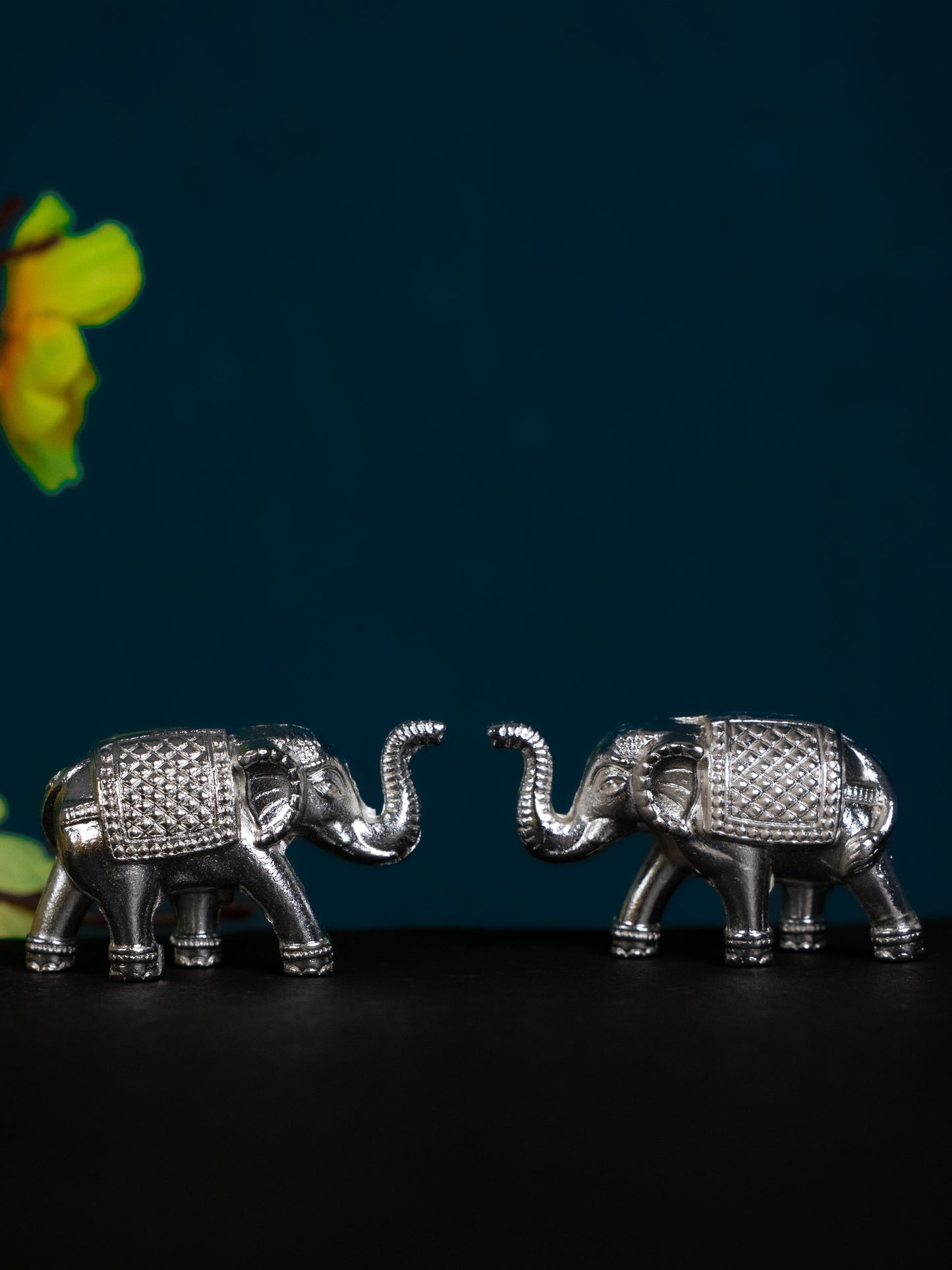 Zinc Alloy Elephant - Set of 2 - WBG1784-1