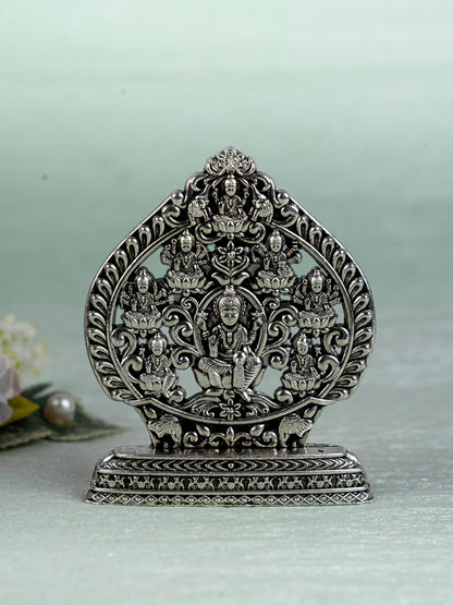 Murti - Ashtalakshmi - Silver Antique Finish - 3 inch - WBG1794-2