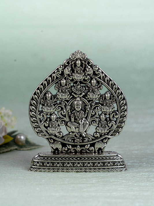 Murti - Ashtalakshmi - Silver Antique Finish - 3 inch - WBG1794-2