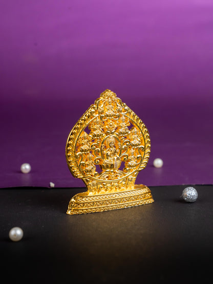 Murti - Ashtalakshmi - Gold Finish - 3 inch - WBG1794-3