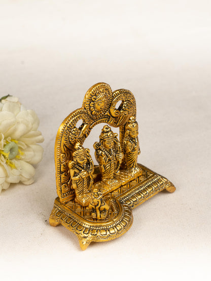 White Metal - Ram Darbar Idol - 4 inch - WBG1802
