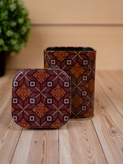 Tin Jar - Printed Design - WBG1807