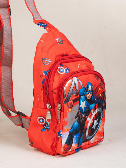 Kids Sling Bag - Captain America - WBG1809-11