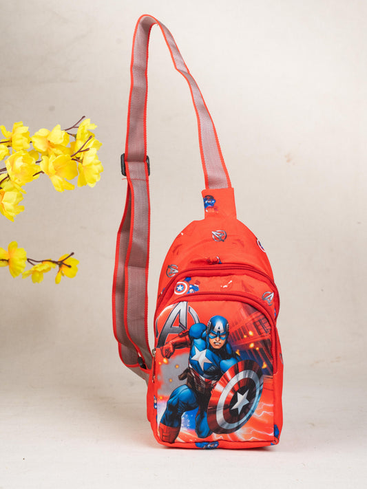 Kids Sling Bag - Captain America - WBG1809-11