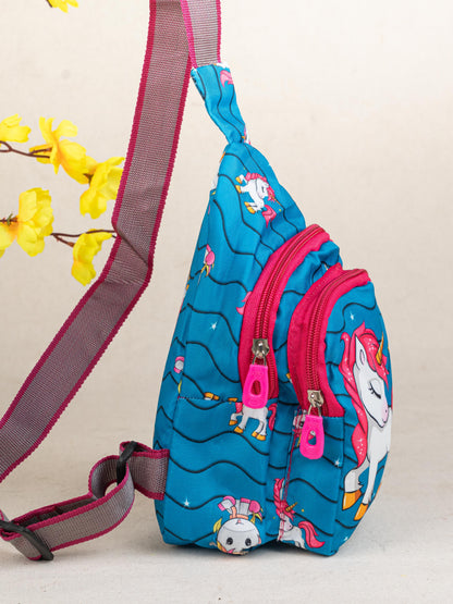 Kids Sling Bag - Unicorn - WBG1809-9