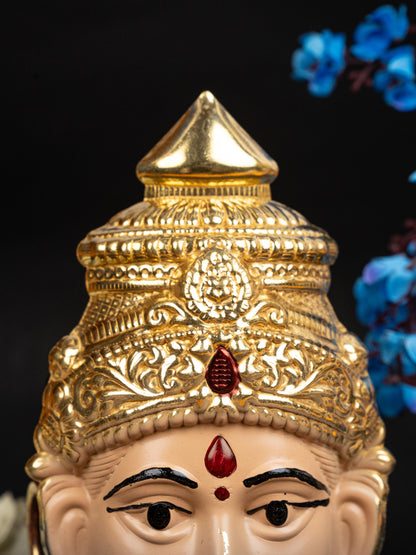 German Silver Amman Face - 6 inch - WBG1818