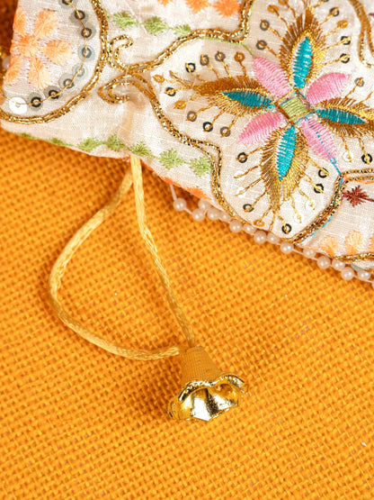 Potli Bag with Embroidery Deisgn - WBG1822