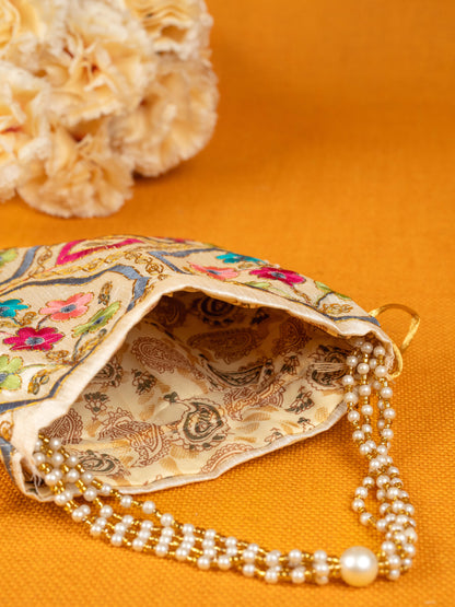 Potli Bag with Embroidery Deisgn - WBG1822
