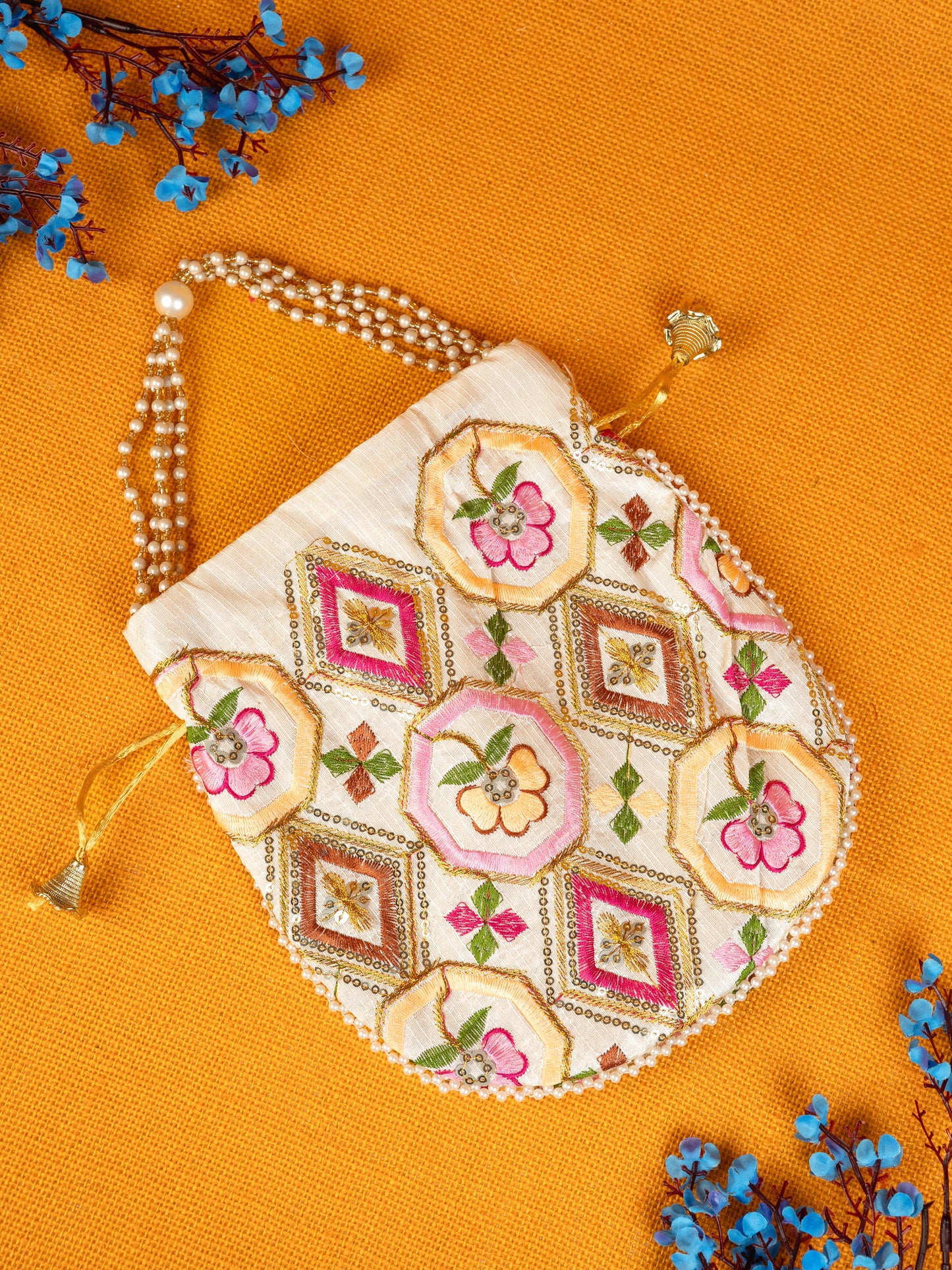 Potli Bag with Embroidery Deisgn - WBG1822