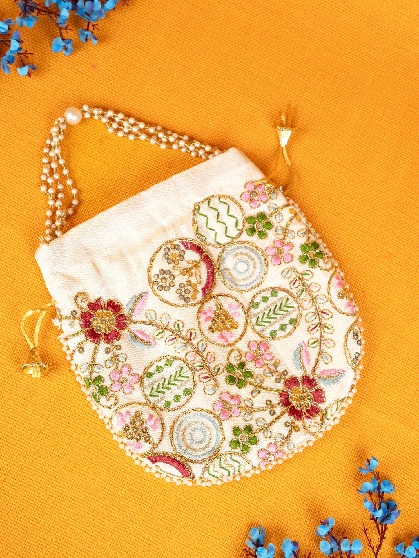 Potli Bag with Embroidery Deisgn - WBG1822