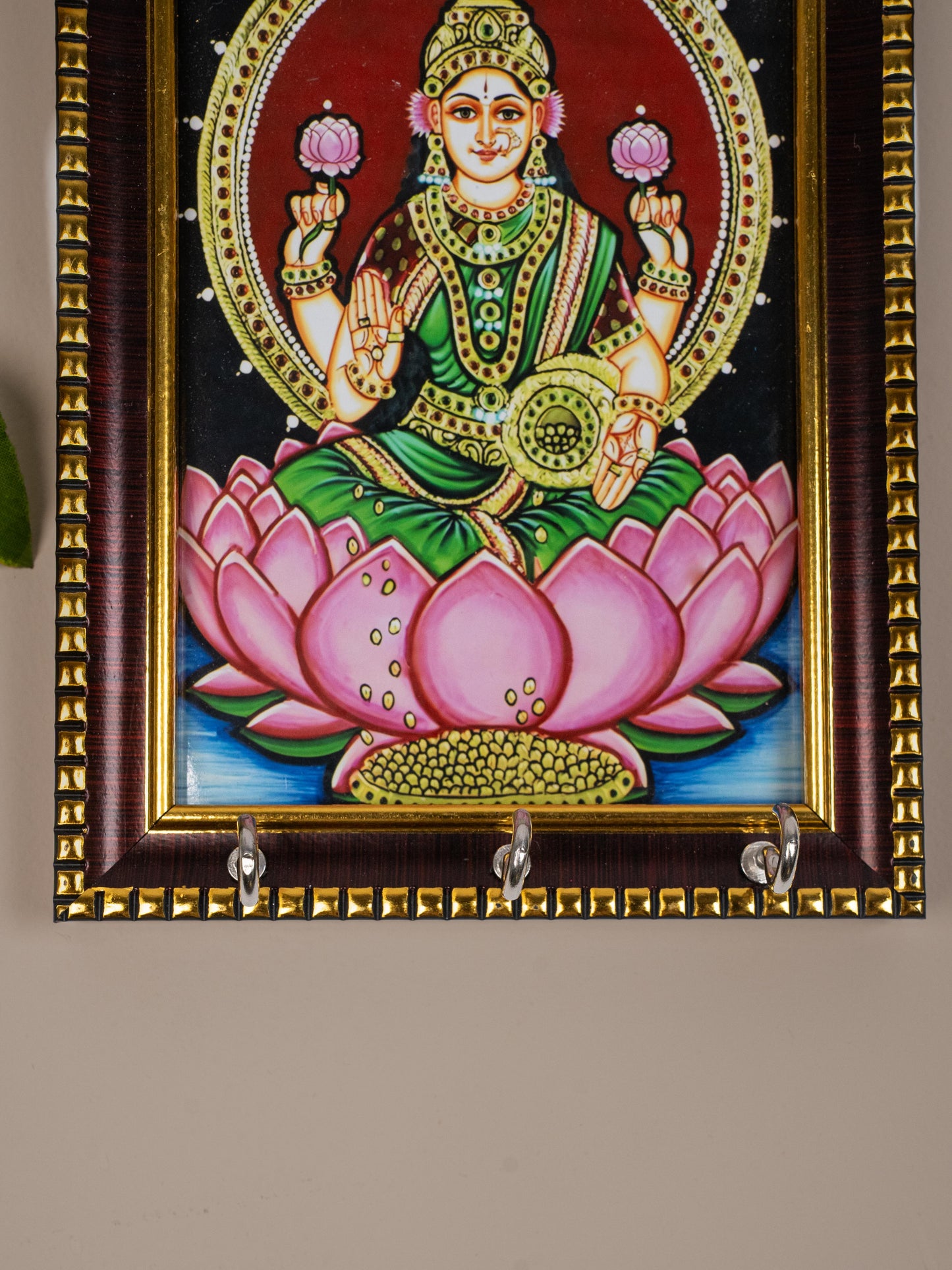 Lakshmi Printed Key Hanger - WBG1827