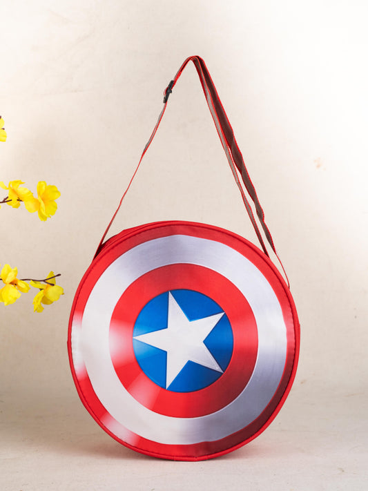 Kids Sling Bag - 10 Inch - Captain America - WBG1832-1