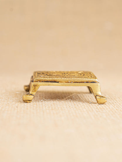 Brass Pooja Chowki - WBG1834