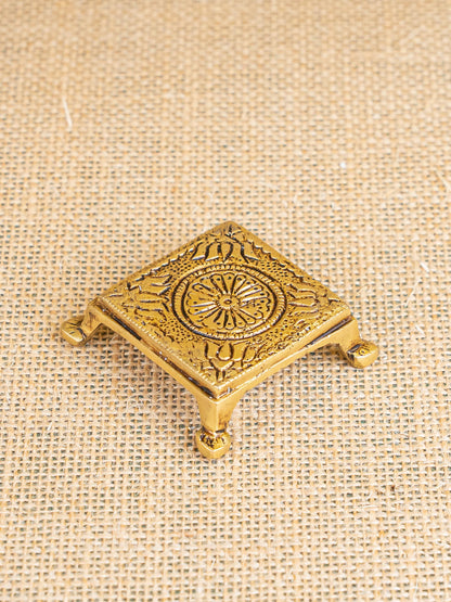 Brass Pooja Chowki - WBG1834