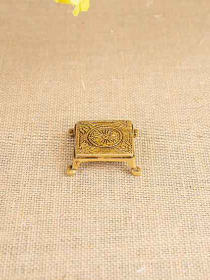 Brass Pooja Chowki - WBG1834