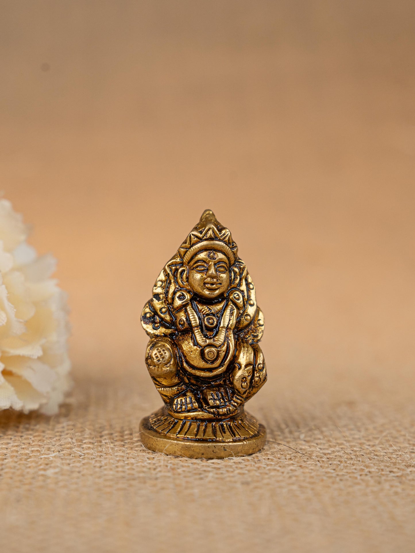 Brass Kuberan Idol - 2 inch - WBG1836