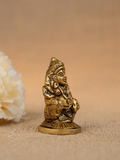 Brass Kuberan Idol - 2 inch - WBG1836