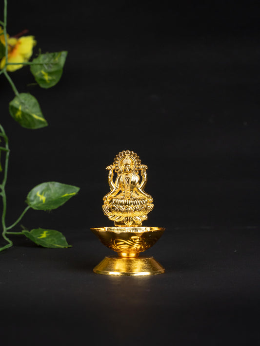 Zinc Alloy Lakshmi Diya - WBG1839-1