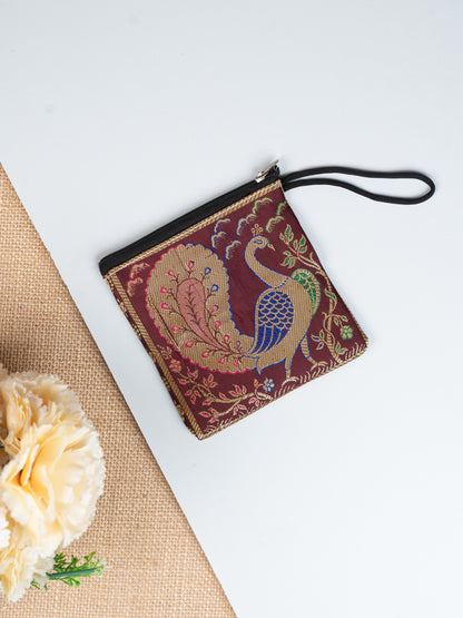Banarasi Coin Purse - 5 inch - WBG1840