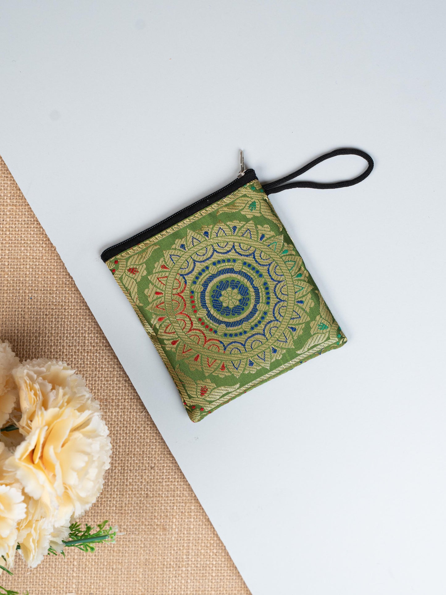 Banarasi Coin Purse - 5 inch - WBG1840