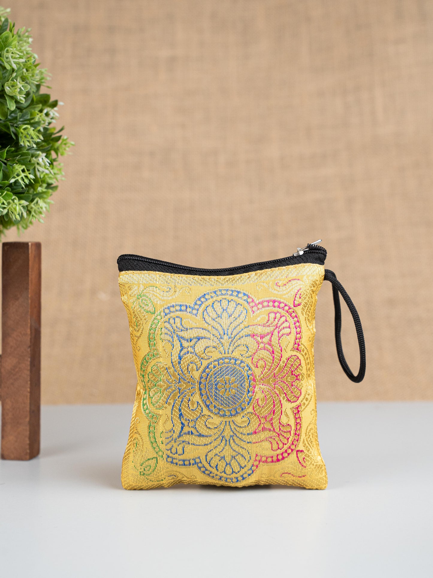Banarasi Coin Purse - 5 inch - WBG1840