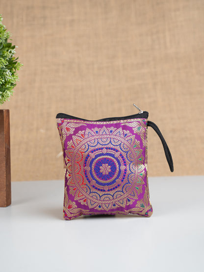 Banarasi Coin Purse - 5 inch - WBG1840